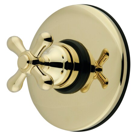 Kingston Brass Volume Control, Polished Brass KB3002AX